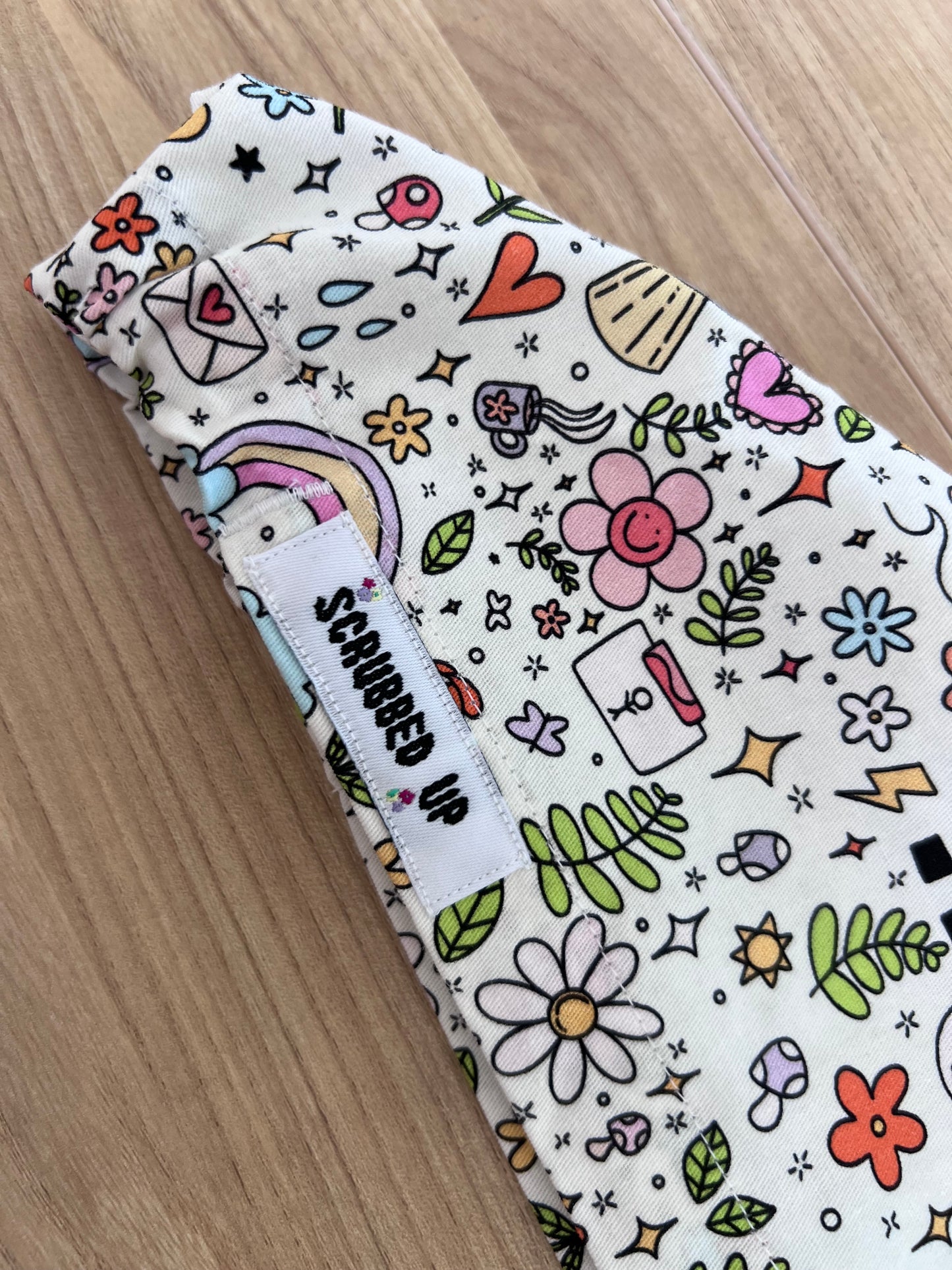 Doodles Scrub Cap
