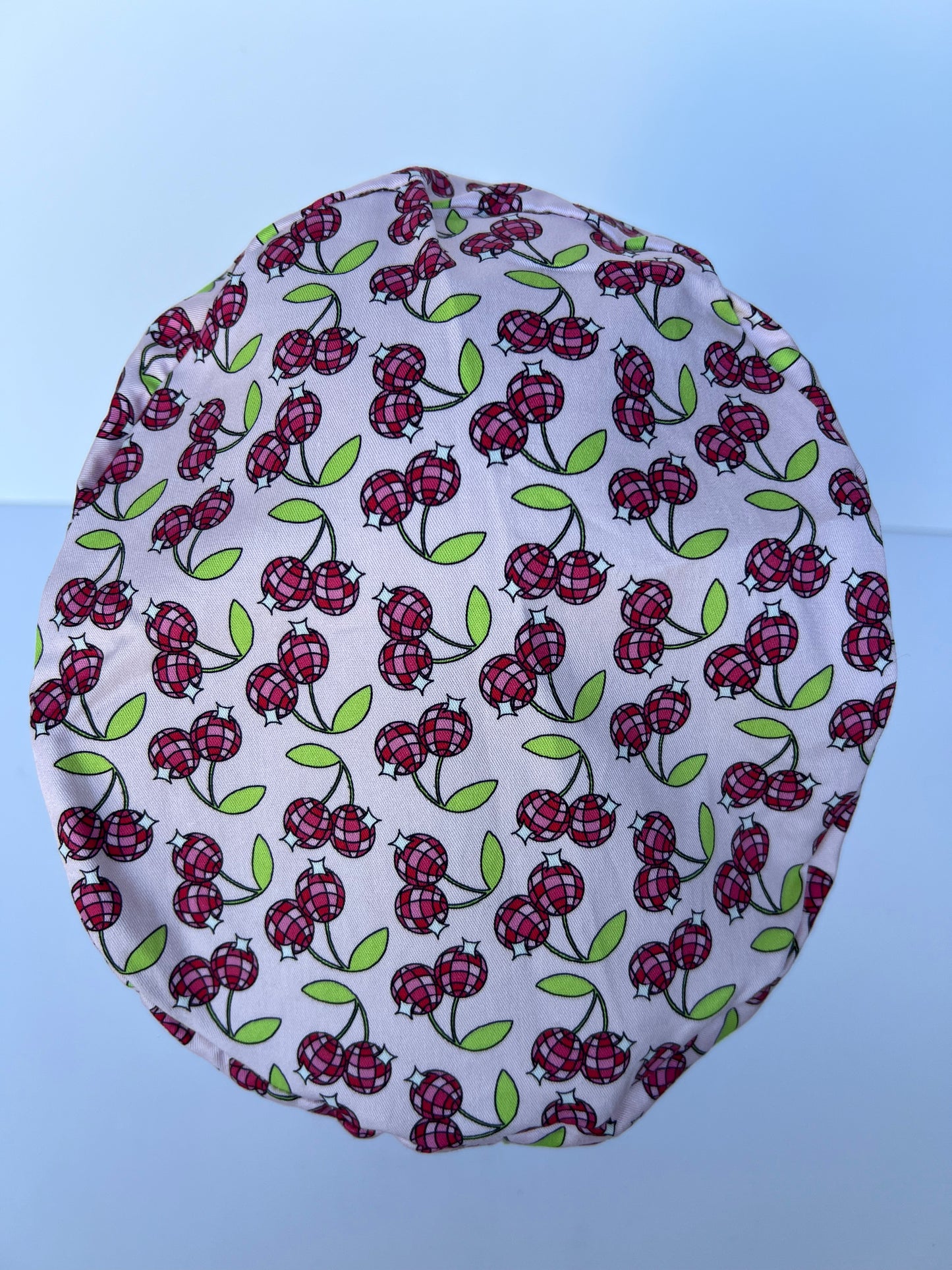 Disco Cherry Scrub Cap