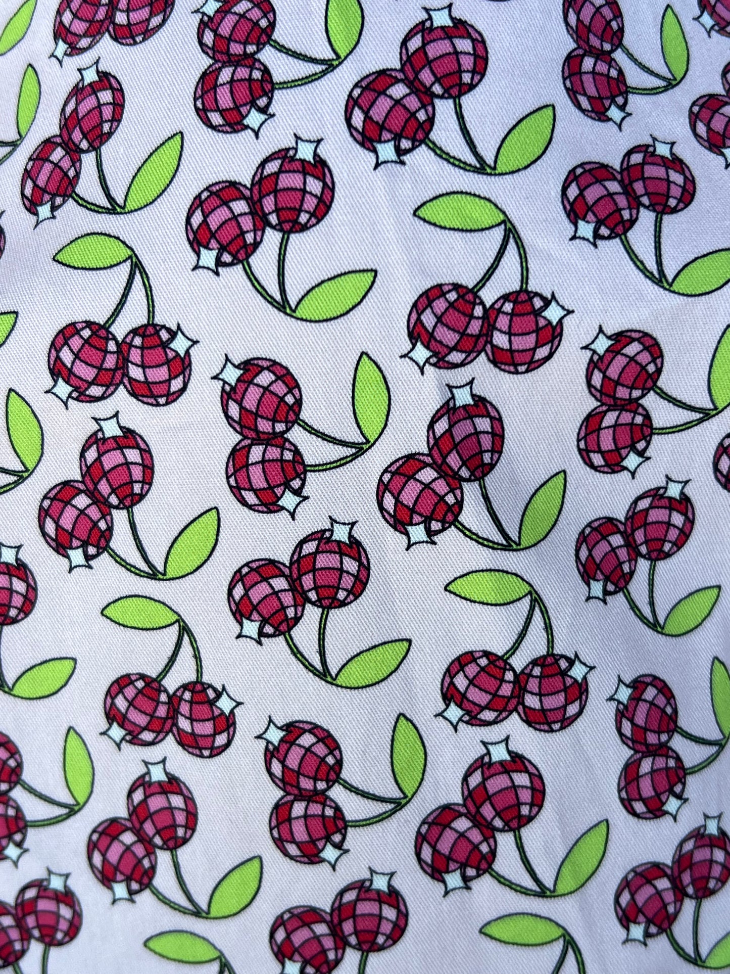 Disco Cherry Scrub Cap