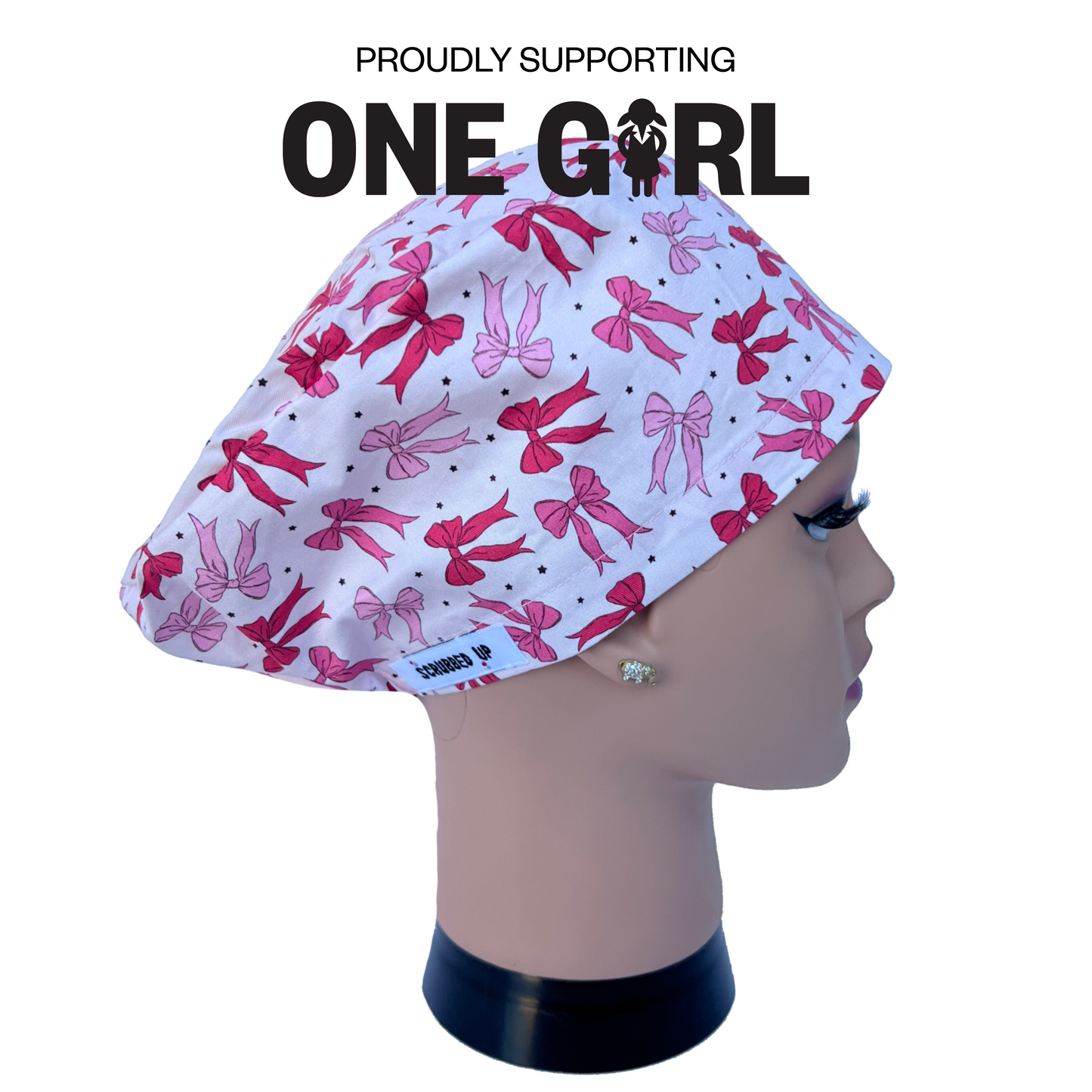 Not Just A Girl Scrub Cap