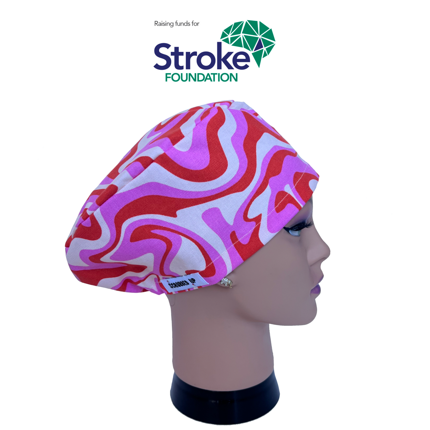 scrub cap for nurses, doctors, medical professionals